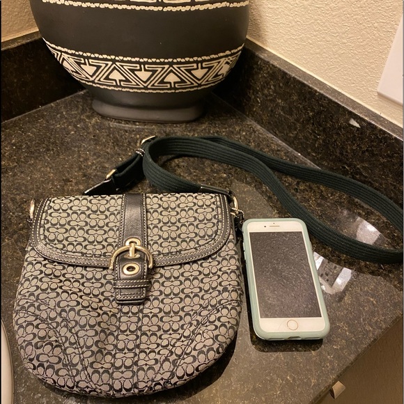 Coach Bags Coach Logo Jacquard Buckle Crossbody Bag Poshmark